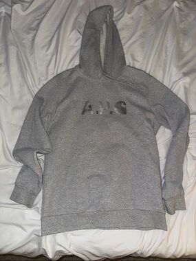 A.P.C. Grey Logo Crewneck Hoodie